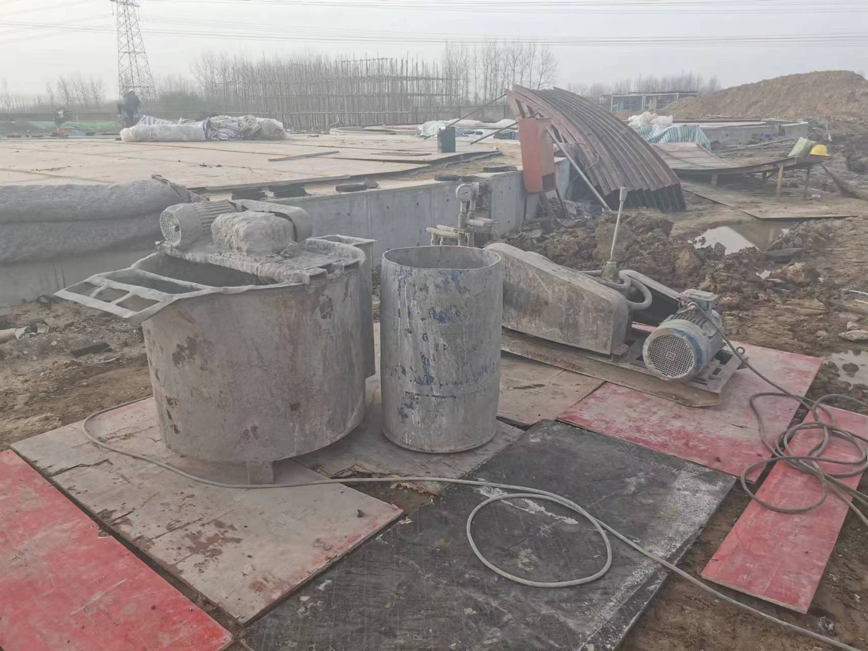 顺城设备基础注浆