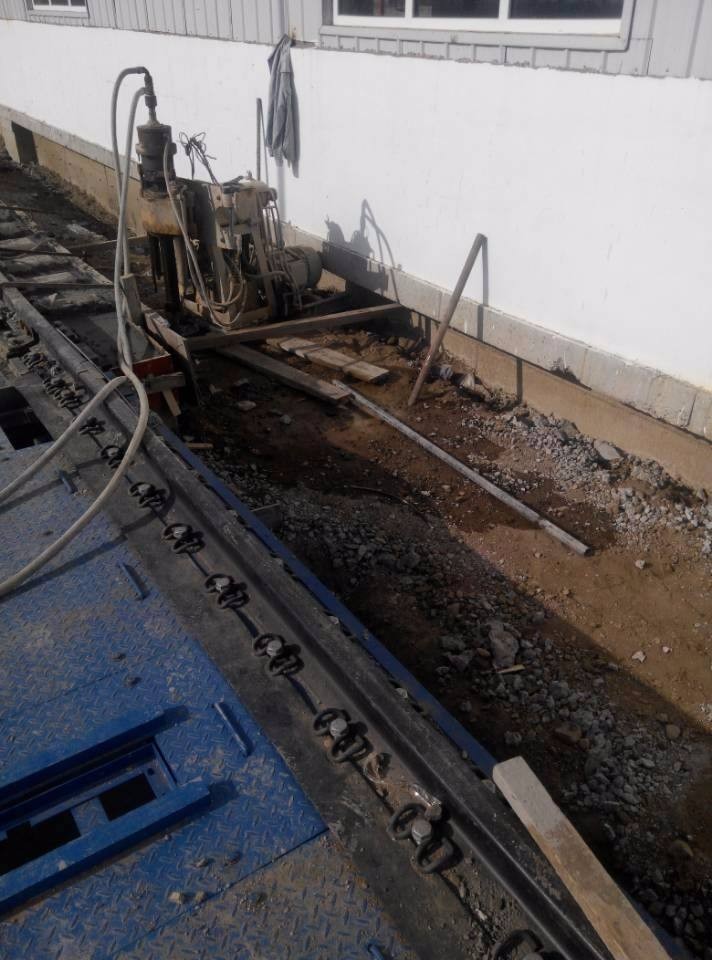 顺城注浆治理铁路高路基沉陷病害